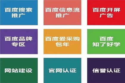 百度广告推广价格与行业对比